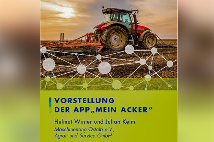 Innovationszentrum Landwirtschaft 4.0 präsentiert die App 