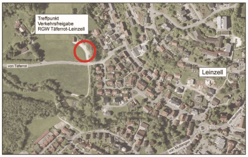 dischOffizielle Verkehrsfreigabe der Lückenschlüsse des Leintalradweges Kreisstraße 3258 zwischen Täferrot und Leinzell <br />
