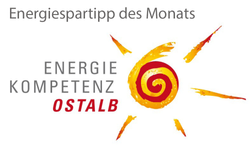 Energiespartipp des Monats - Logo