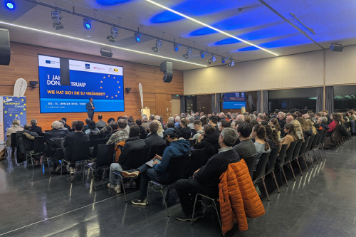 Ein Jahr Trump: Neue Herausforderungen für die Europäische Union - Europoint Ostalb diskutiert transatlantische Beziehungen an der Hochschule Aalen