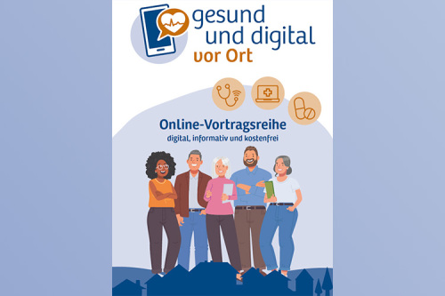 dischOnline-Veranstaltungen des Projekts 'gesund und digital vor Ort' und Fortbildung zum 'Begleiter digitale Gesundheit'