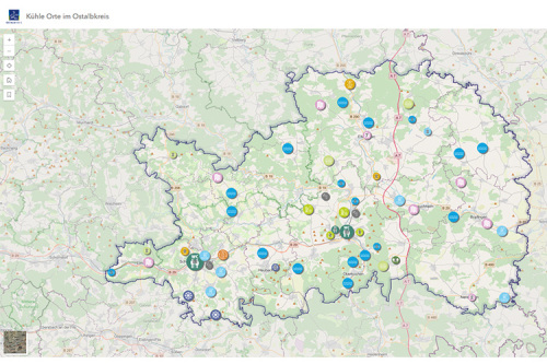 Hier gibt’s Abkühlung an heißen Tagen: Die neue interaktive Karte 'Kühle Orte im Ostalbkreis' zeigt Rückzugsorte für den bevorstehenden Sommer