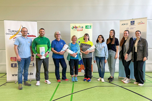 Gruppenbild mit dem Team von 