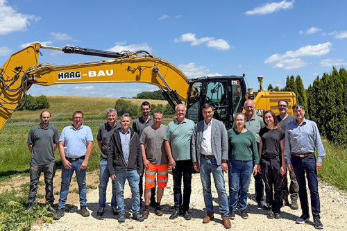 Baubeginn in der Flurneuordnung Mögglingen (B 29)