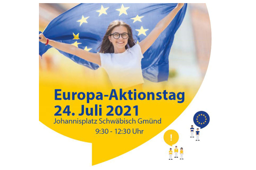 Großer Europaaktionstag in Schwäbisch Gmünd am 24. Juli 2021