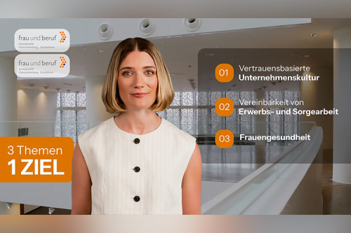Unterschätzte Potenziale: Vorteile beim Wettbewerb um Mitarbeitende – Kontaktstelle Frau und Beruf Ostwürttemberg zeigt Videoclips mit regionalen Vorbildern