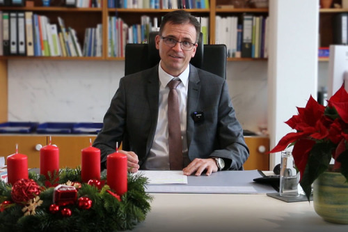 Weihnachtsgrüße von Landrat Dr. Joachim Bläse